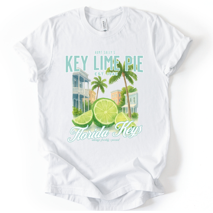 Aunt Sally's Key Lime Pie - Bella Canvas Super Soft Straight Cut T shirt