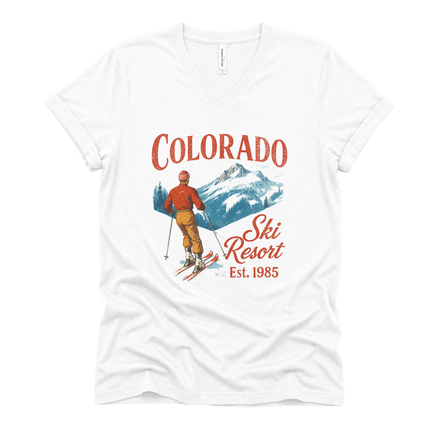 Colorado - Short Sleeve V-Neck Tee