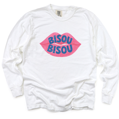 Bisou - Comfort Colors Premium Long Sleeve T Shirt