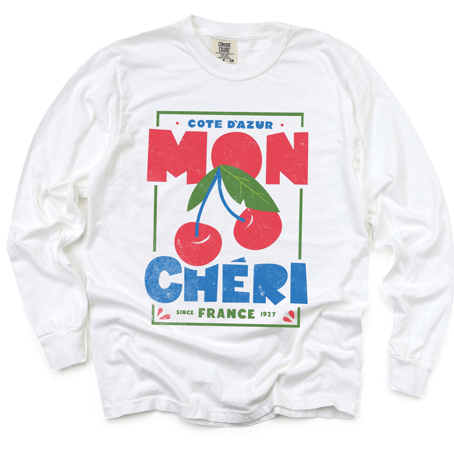 Mon Cheri - Comfort Colors Premium Long Sleeve T Shirt