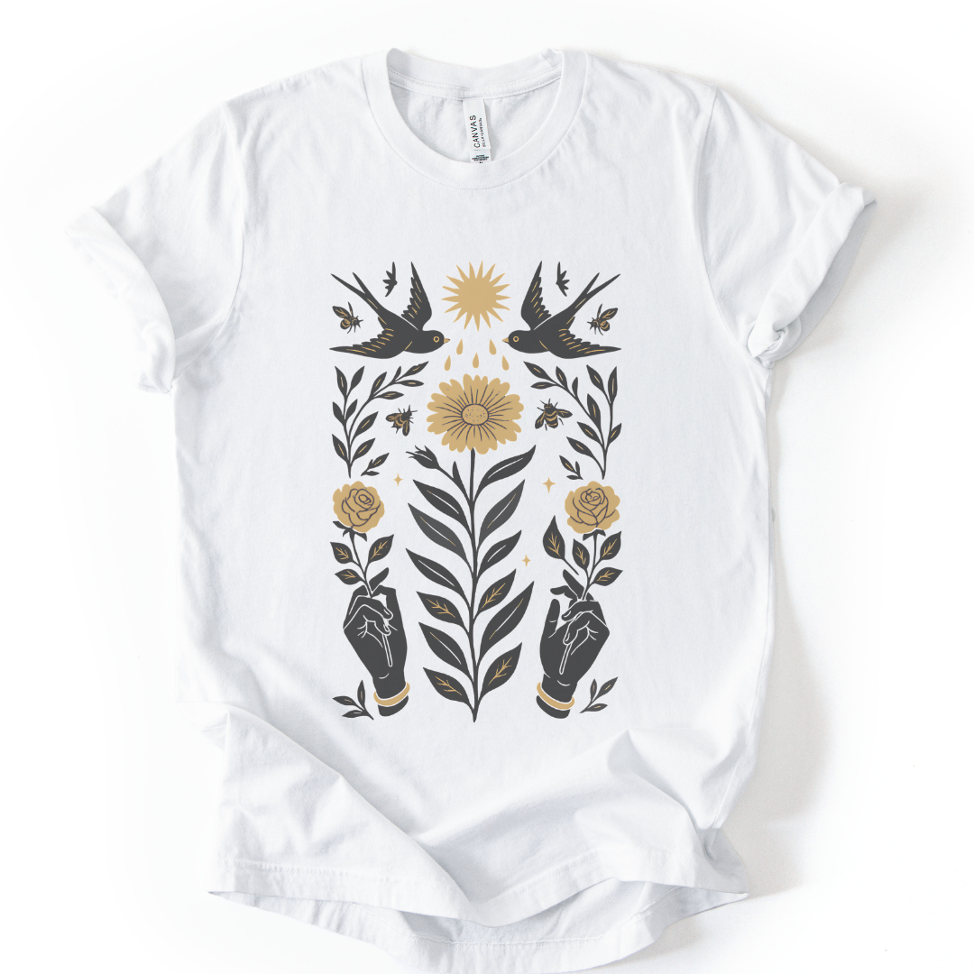 Sanctum Botanica - Bella Canvas Super Soft T Shirt
