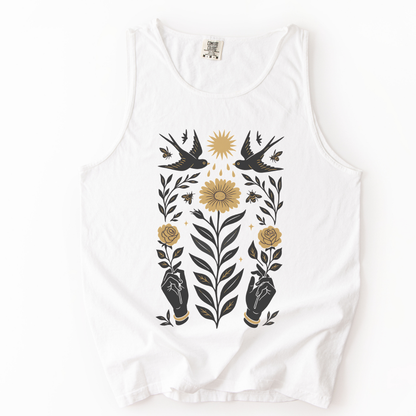 Sanctum Botanica - Comfort Colors Premium Tank Top